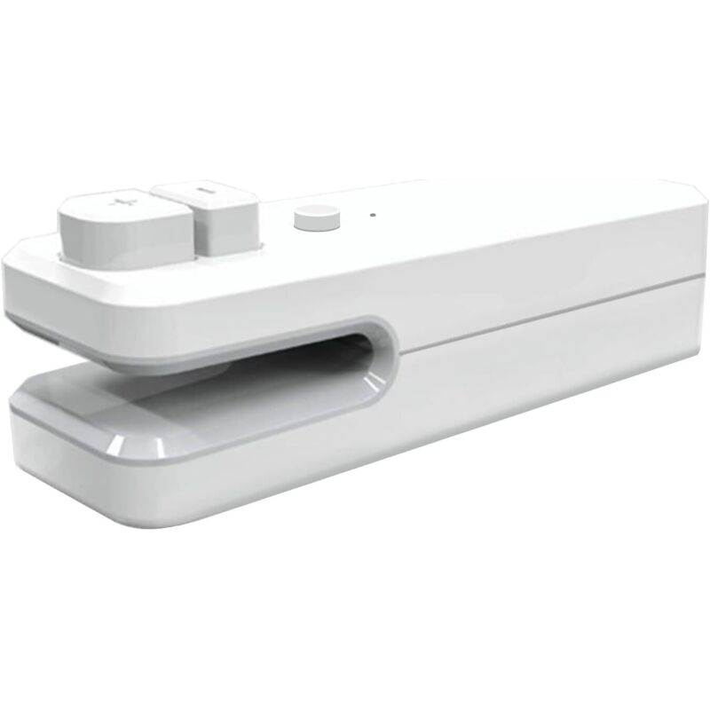 Mini-Vakuumiergerät, tragbares Vakuumiergerät für Lebensmittel, Vakuumiergerät für Lebensmittel, Vakuumbeutel-Verschließgerät, 2-in-1