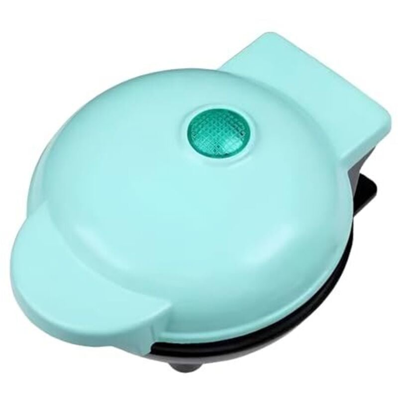 Mini-Waffeleisen, Belgische Waffelmaschine, Waffeleisen mit Antihaftbeschichtung, Mini-Waffelform, 350 W, für Waffeln, Sandwiches und verschiedene