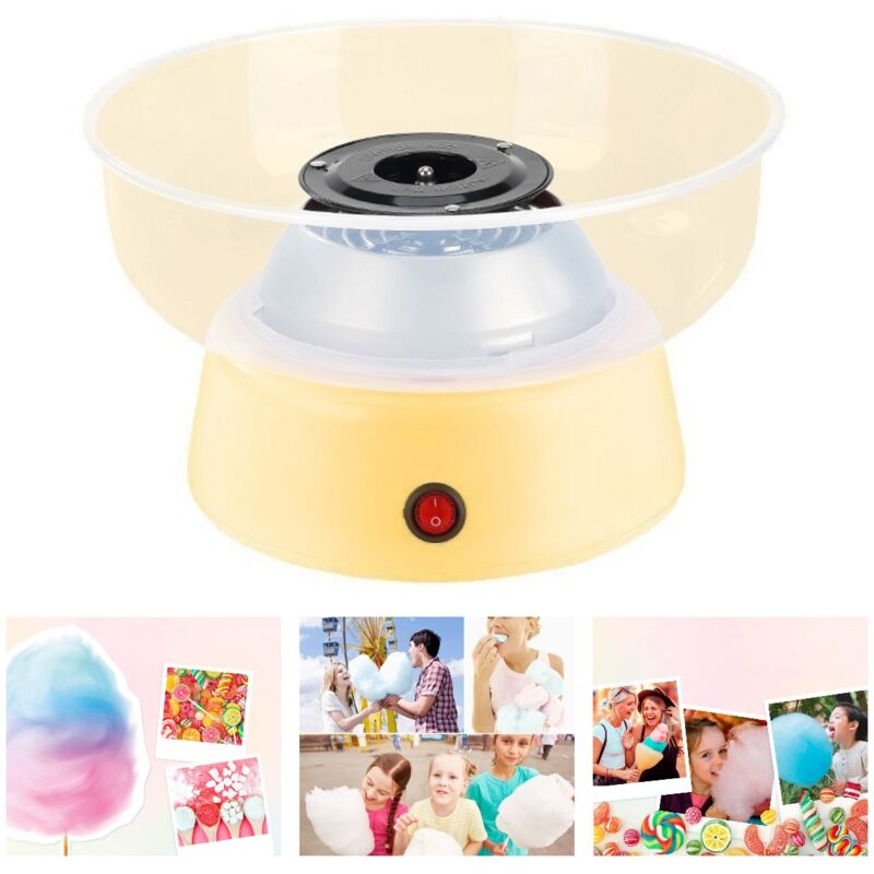 Mini-Zuckerwattemaschine für Kinder, 450 w, elektrische Zuckerwattemaschine, Heim-Retro-Zuckerwattemaschine, für Zuhause, Kindergeburtstag, Party