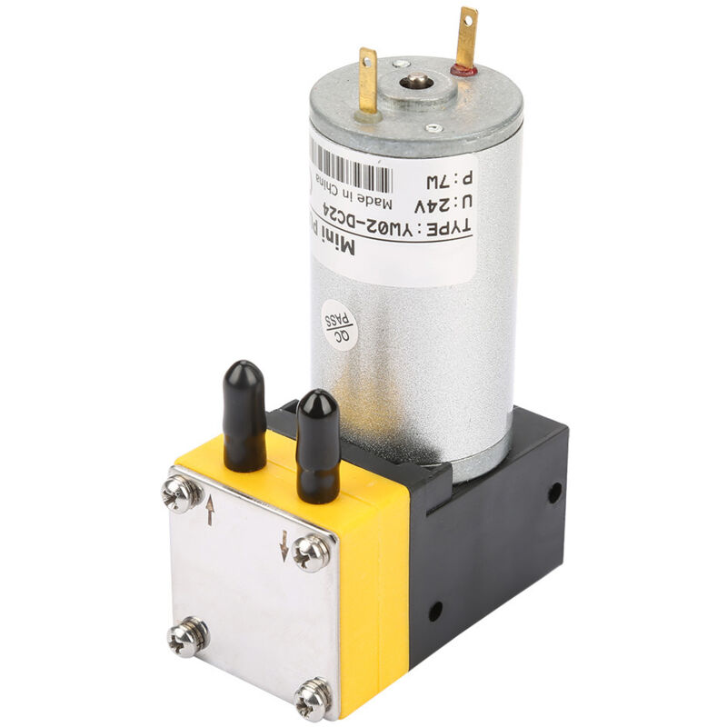 Miniatur-Vakuumpumpe mit Membrandruckpumpe 24V 0,4-1L/min für Luft/Flüssigkeit