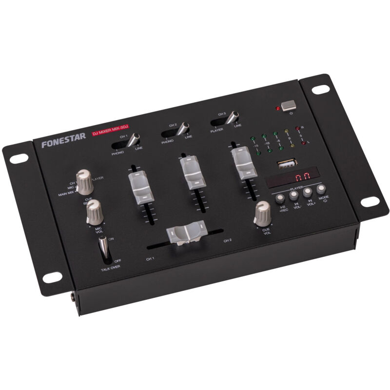 Mischpult 3in Usb/mp3/bt Fonestar Mix-3dj Mix-3dj