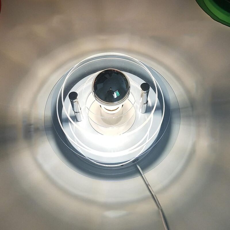 Mittelalterliche Wandlampe, ufo Ultramoderne Weltraumzeitalter 70er Bauhaus Wohnzimmer Schlafzimmer Atmosphäre Hotel Wandlampe, Wandlampe ohne