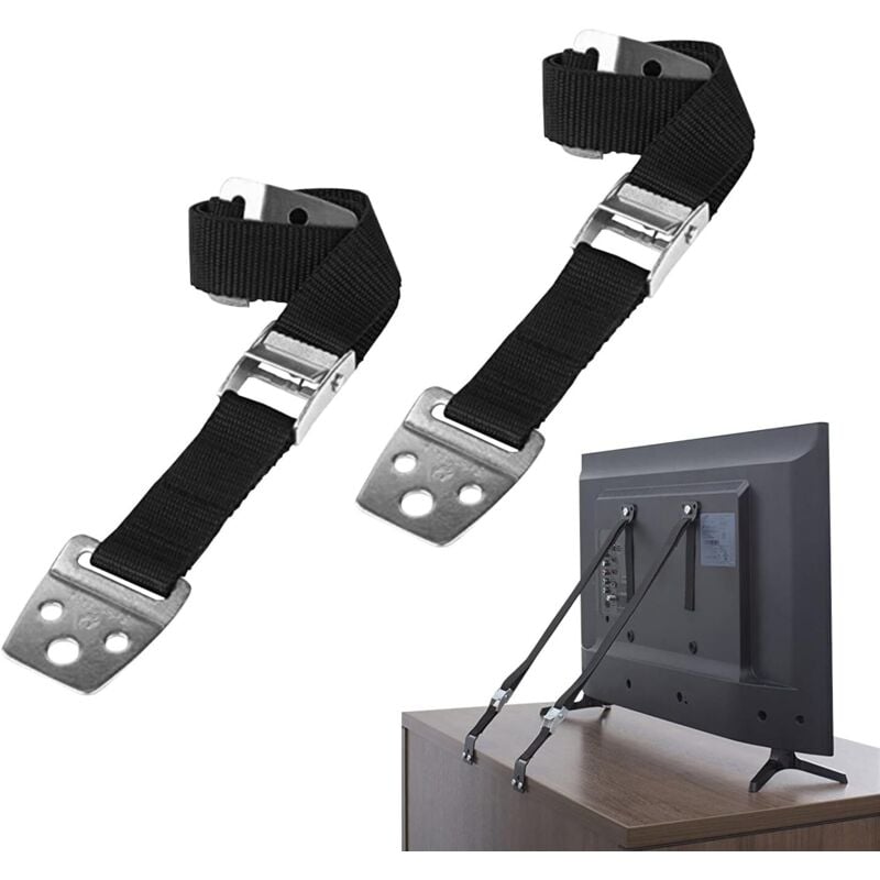 Csparkv - Möbel-Sicherheitsgurte, TV-Rücklaufschutz, verstellbarer Kippschutz-Möbelgurt, feste Möbel zum Schutz der Kindersicherheit, verwendet für