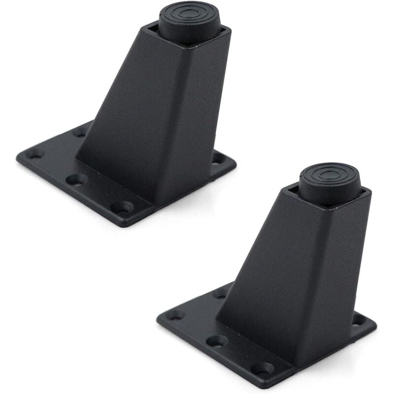 Gabrielle - Möbel-Sofa-Tischbeine – geeignet für Schränke, Couchtische, Fernseher und andere Möbel, höhenverstellbar, 2 Stück, 8 x 7 x 6,3 cm,