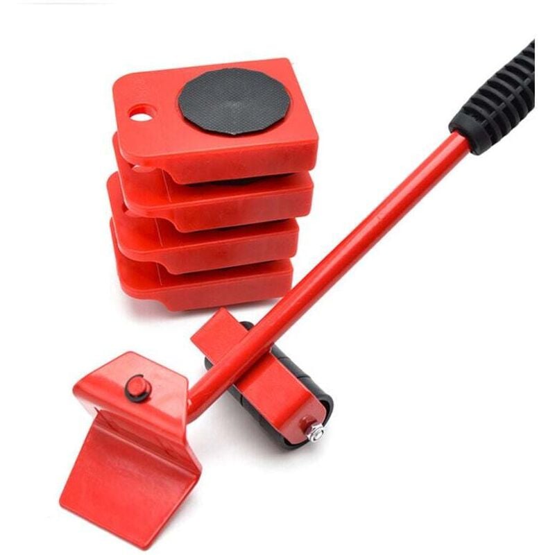 Möbelheber zum einfachen Bewegen schwerer Möbel – 4-Rad-Set (geeignet für schwere Möbel)