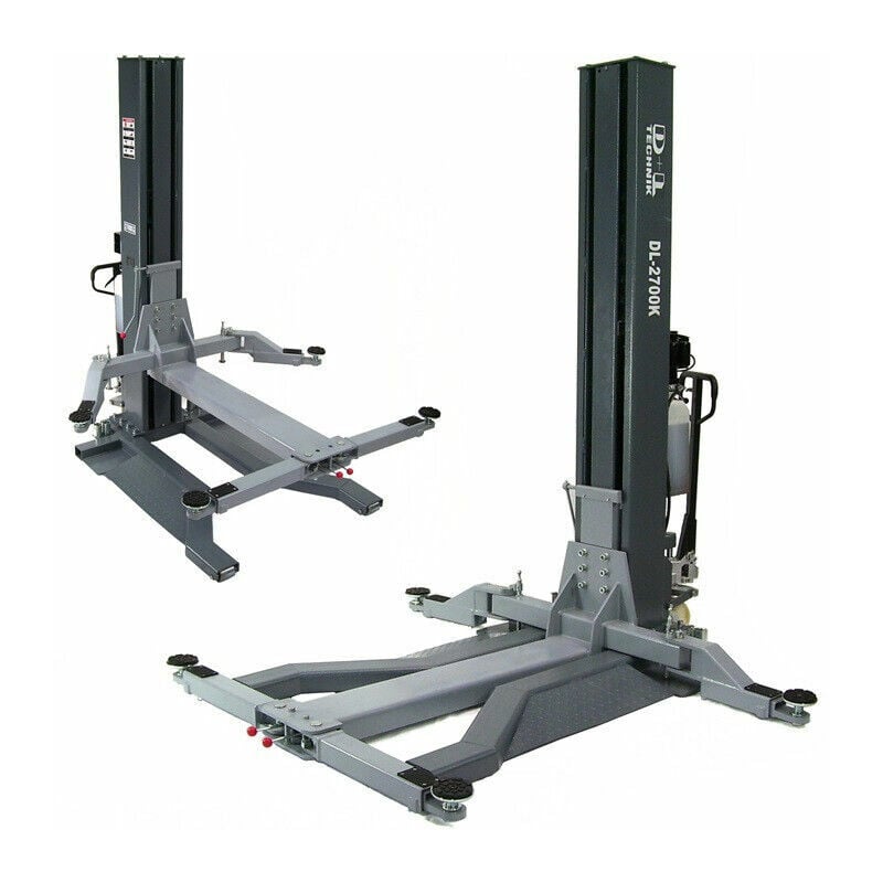 Mobile 1 Säulen Hebebühne 2700kg flach Bühne Säulenbühne 2,7 to 06301