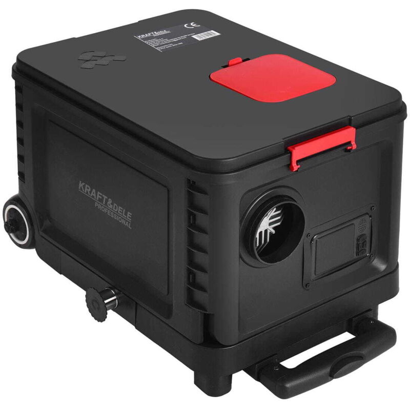 Mobile Öl-Standheizung LCD 9kW Fernbedienung 12/24/230V KD11783