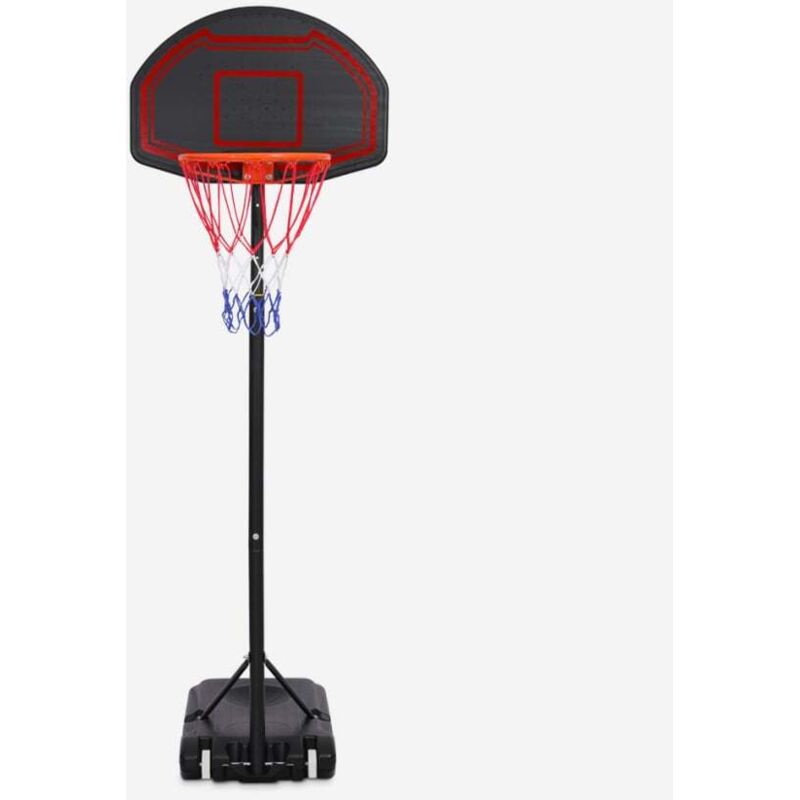 Tragbarer Basketballkorb mit Rädern, höhenverstellbar 160 - 210 cm LA