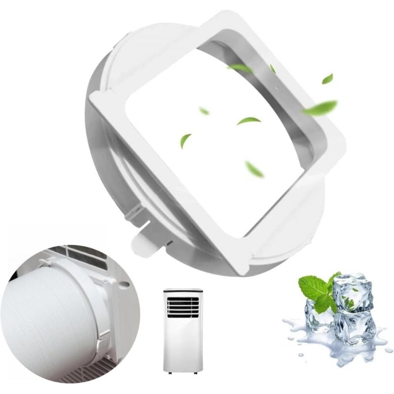 Cyslmuk - Mobiler Klimaanlagen-Abluftschlauchverbinder - ø 150 mm - Klimaanlagen-Abluftschlauchadapter - Abluftschlauchadapter - Schlauchverlängerung