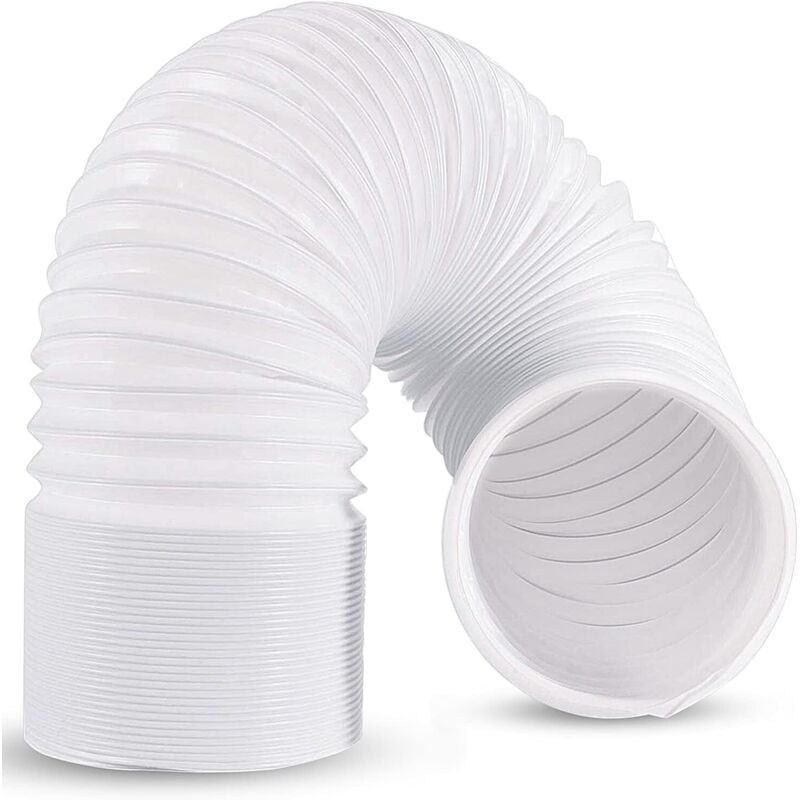 Mobiler Klimaanlagenschlauch, 5 Zoll Durchmesser und 200 cm Länge, Klimaanlagen-Abluftschlauch, mobile Klimaanlagen-Kanalverlängerung aus PP-Material