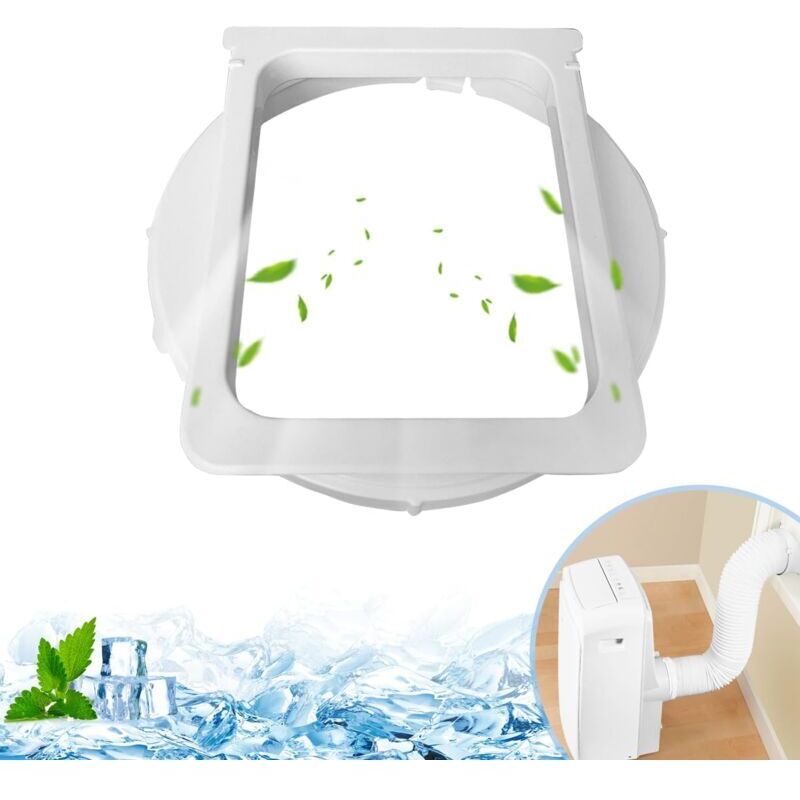 Mobiler Klimaanlagenschlauch-Fensterklimaanlagenadapter, Klimaanlagen-Fensterschlauch-Adapterschnittstelle, für mobile Klimaanlage,