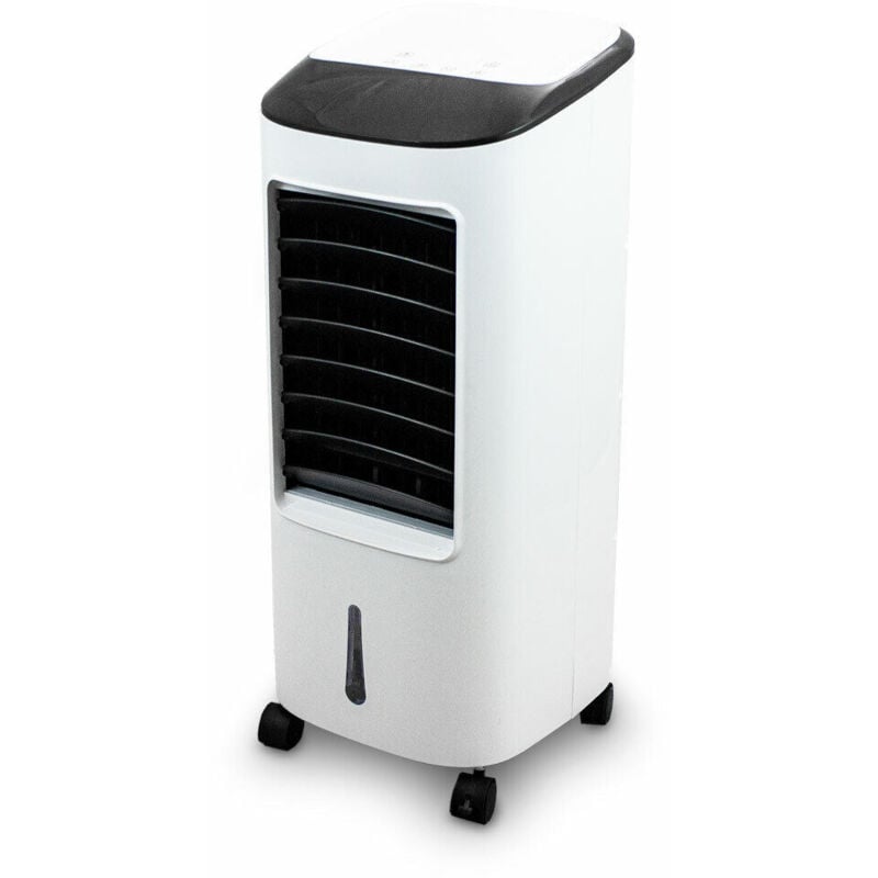 Markenlos - Mobiler Standventilator R180 Ventilator Lüftkühler Lüfter Schwenkbar mit Wasser und Eispacks für zusätzliche Kühlung Luftbefeuchtung