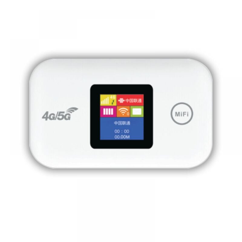 Mobiler WLAN-Hotspot KuWFi 4G lte – WLAN-Hotspot-Geräte entsperren Tragbarer WLAN-Router mit SIM-Kartensteckplatz, geeignet für mobile Reiserouter