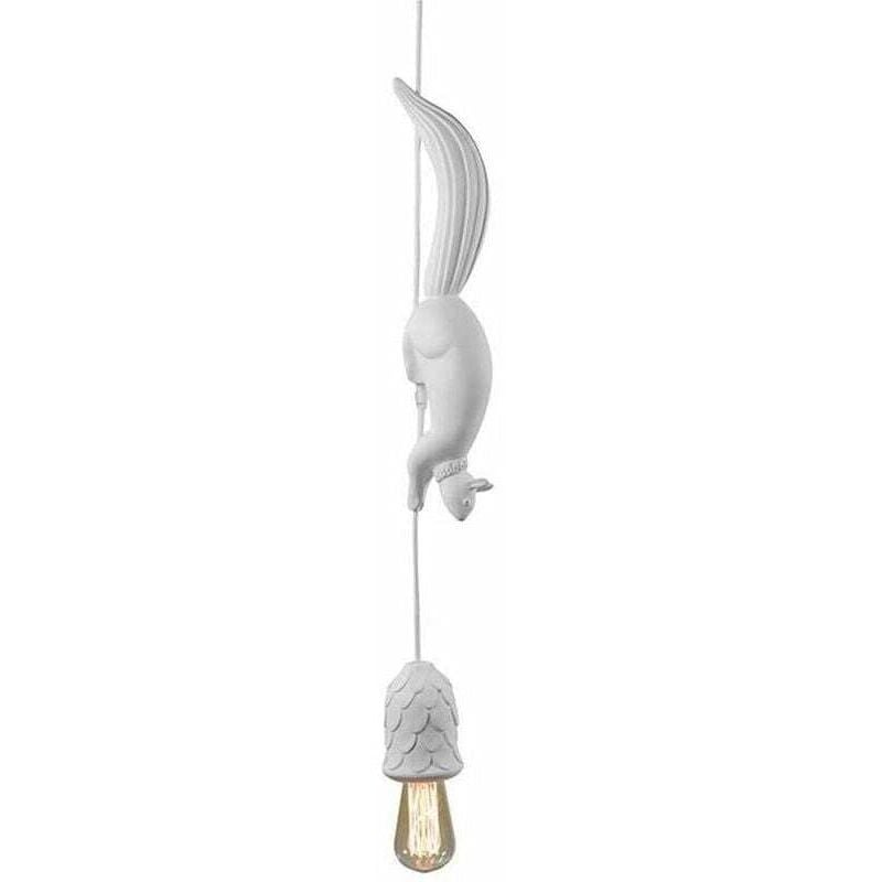 Moderne nordische Eichhörnchen-Pendelleuchte aus Harz, Hängelampe für Schlafzimmer, Kinderzimmer, Kinderzimmer-Dekor