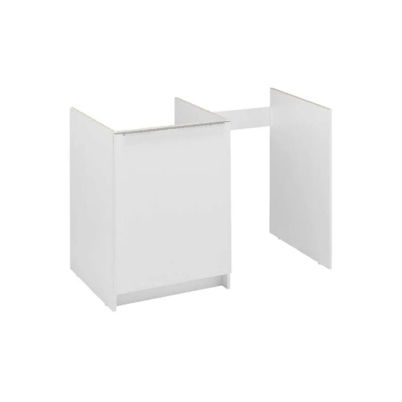 Moderna - Einzelmöbel niedrig 40cm, für Küchenzeile 1m, mit Wange