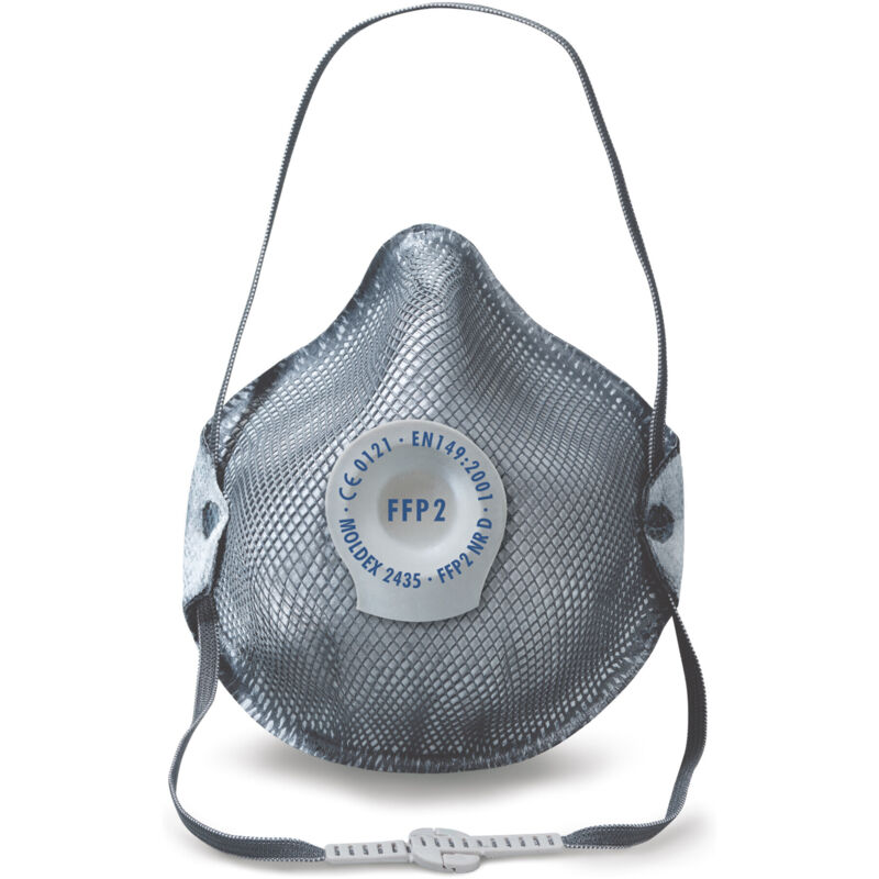 Moldex - Atemschutzmaske FFP2 nr d + belästigende Gerüche mit Klimaventil Smart 10 Stk