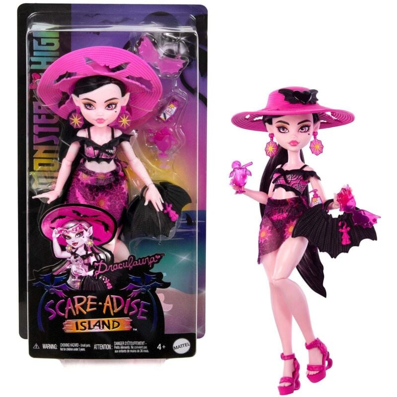 Monster high scareadise island draculaura