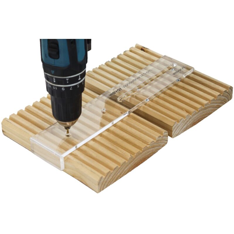 Montagehilfe für Terrassendielen 19 cm - Pro Stück