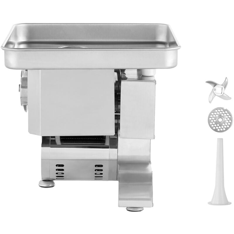 Mophorn - 11 Lbs/Min Elektrische Fleischwolf-Slicer, Wurst Stuffer mit Klinge & Zubehör. Edelstahl Kommerzieller Fleischwolf