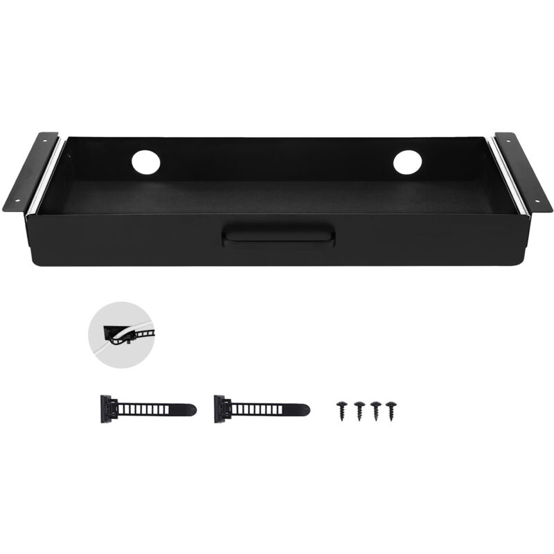 Mophorn 22' breite Schublade zum Ausziehen unter dem Schreibtisch, versteckter Schreibtisch-Aufbewahrungs-Organizer, Bleistiftschublade unter dem