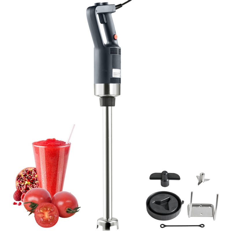 Mophorn - 500 w kommerzieller Stabmixer, robuster Handmixer, Stabmixer mit variabler Geschwindigkeit und Klinge aus 304er Edelstahl für Suppen,
