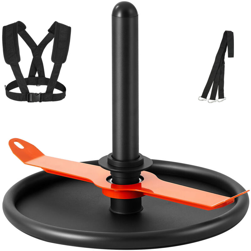 Mophorn Gewichtsschlitten für Krafttraining und Geschwindigkeitssteigerung bei sportlichen Übungen, Fitnessgerät mit Gurt, geeignet für 51 mm