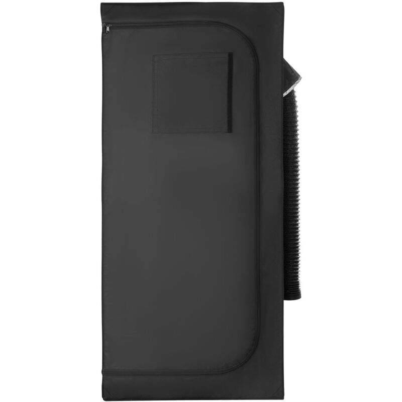 Mophorn Growzelt 80x80x180 cm, Indoor-Pflanzenzelt mit LED-Zuchtlicht und Belüftungssystem, Growbox aus 600D Mylar, geeignet für Blumen- und