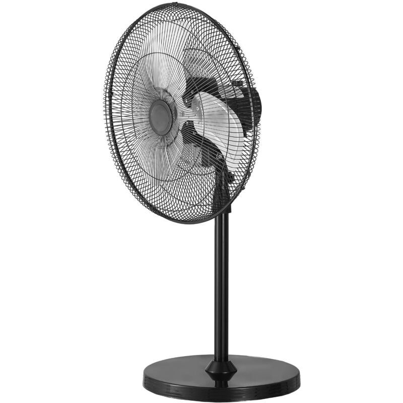 Mophorn Industrieller Standventilator, 570 mm, 90-Grad-Oszillation, höhenverstellbar mit 3 Geschwindigkeitsstufen, leistungsstarker Ventilator für