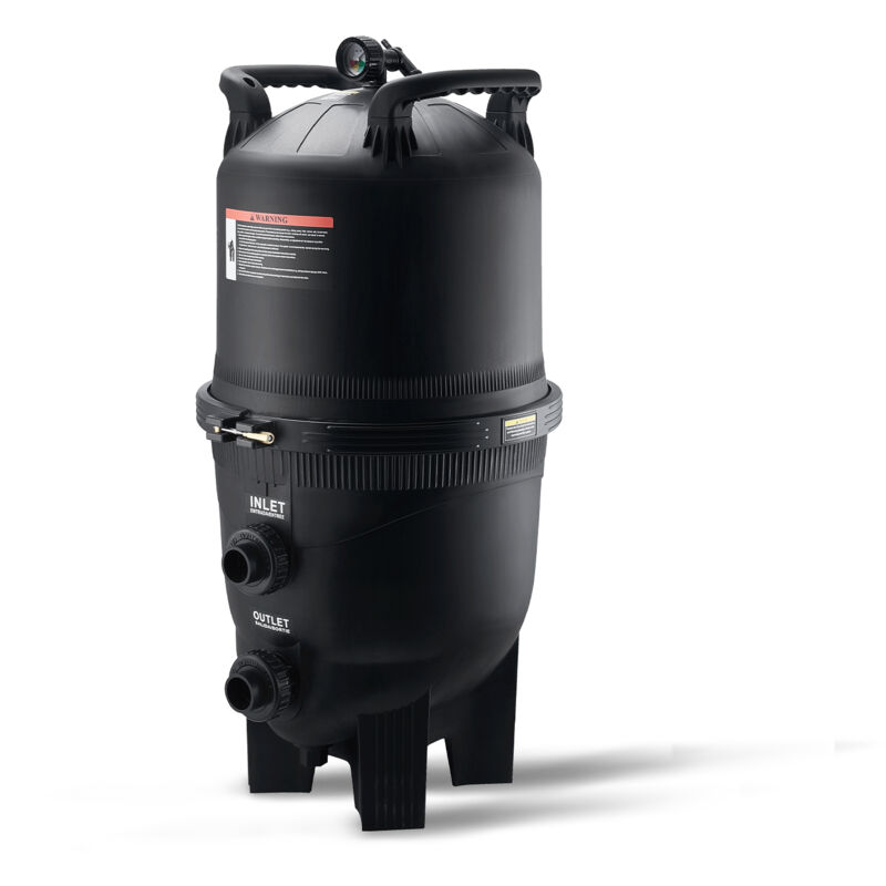 Mophorn - Kartuschenfilter für Pools, 30 m² Fläche, Filterung von eingebauten/oberirdischen Schwimmbecken, verbessertes Filter- und auslaufsicheres