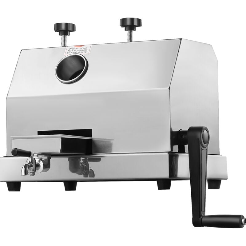 Mophorn - Kommerzieller Zuckerrohr-Entsafter von, 110 Pfund/Stunde, manueller Zuckerrohr-Entsafter mit hoher Leistung, Edelstahl-Zuckerrohrpresse für