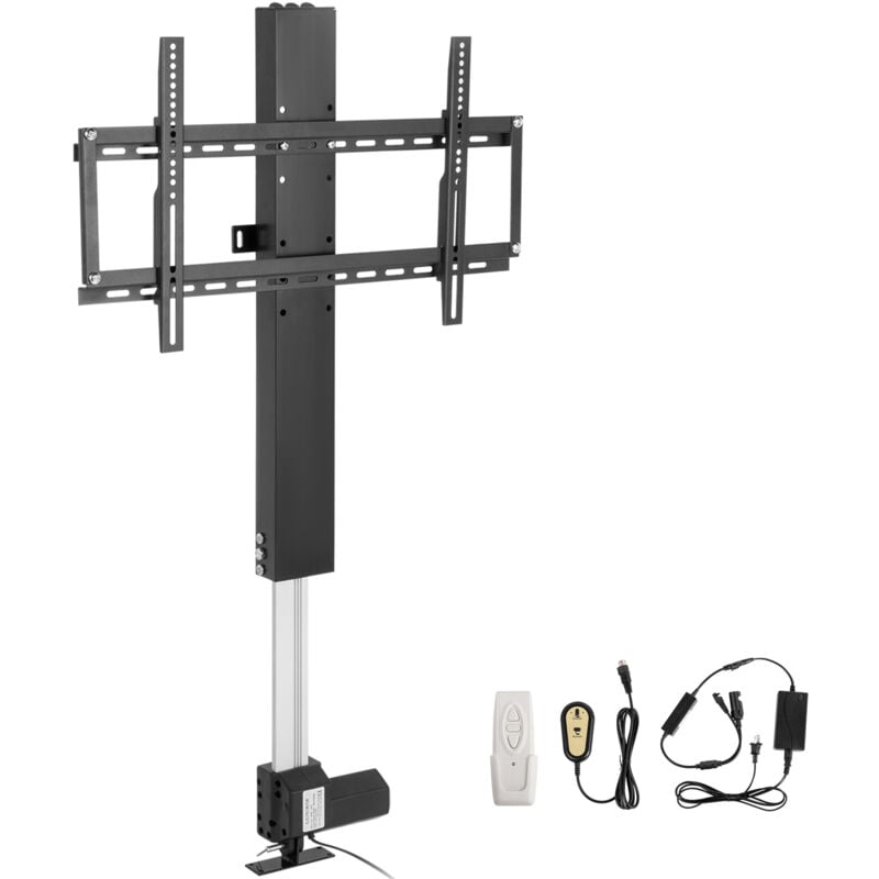 Mophorn Motorisierter TV-Lift, 20 Zoll Hublänge, Motorisierte TV-Halterung für 28-32 Zoll Fernseher, Höhenverstellbar mit Fernbedienung, Tragkraft