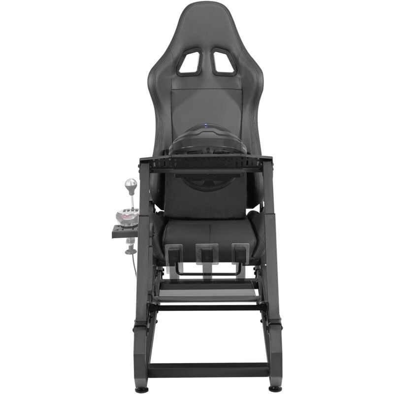 Mophorn - Racing Wheel-Ständer für Logitech G923/G920/G29, robustes Fahrsimulator-Cockpit aus Stahl, kompatibel mit Thrustmaster T248P, Lenkradhöhe