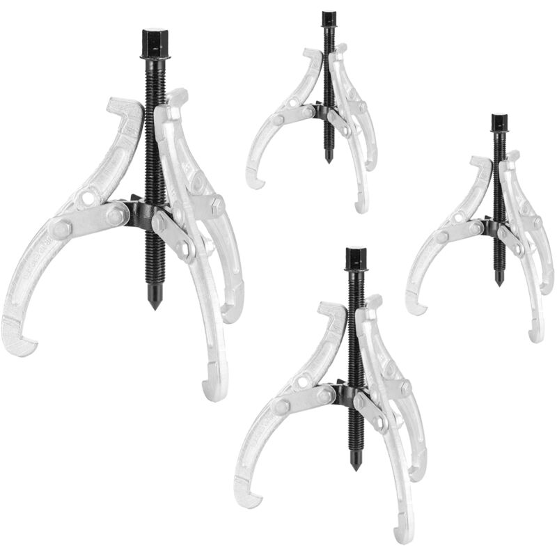 Mophorn Zahnradabzieher Set, 3/4/6/8 Zoll 3-Backen-Lagerabzieher mit umkehrbaren Backen, 2-Backen-/3-Backen-Riemenscheibenabzieher-Werkzeug, geeignet