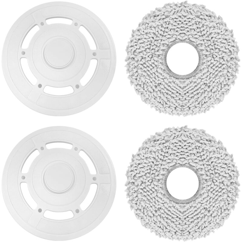 Mopptücher mit Wischplatten Ersatzteile für Ecovacs Deebot T20 Omni / T20e Omni Roboter Staubsauger Wischpad Wischmopp Mopphalterung Sonstiges