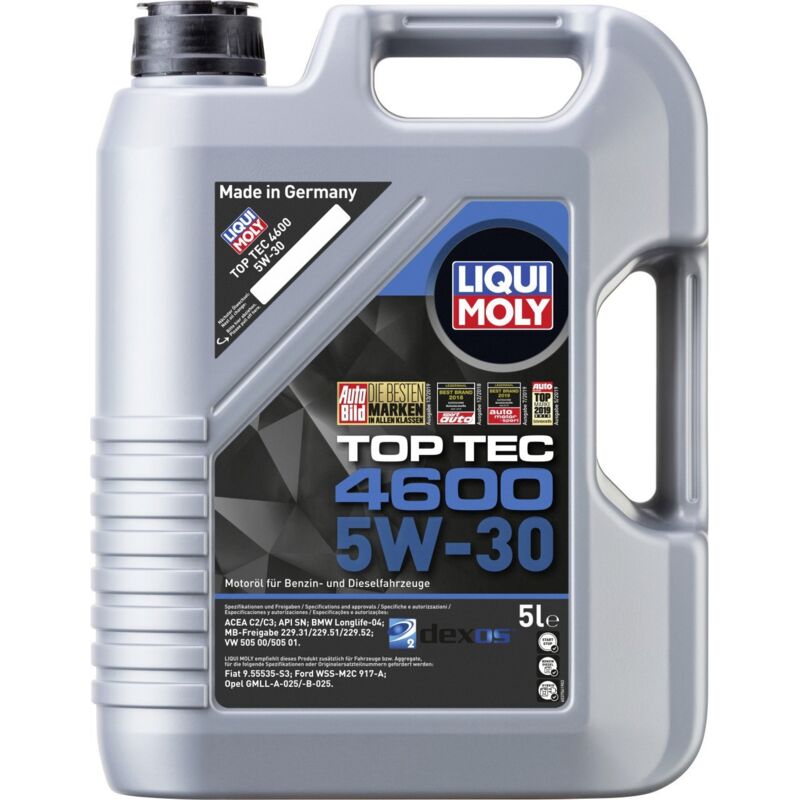 Motoröl Top Tec 4600 sae 5W-30 5 l Motoröle - Liqui Moly