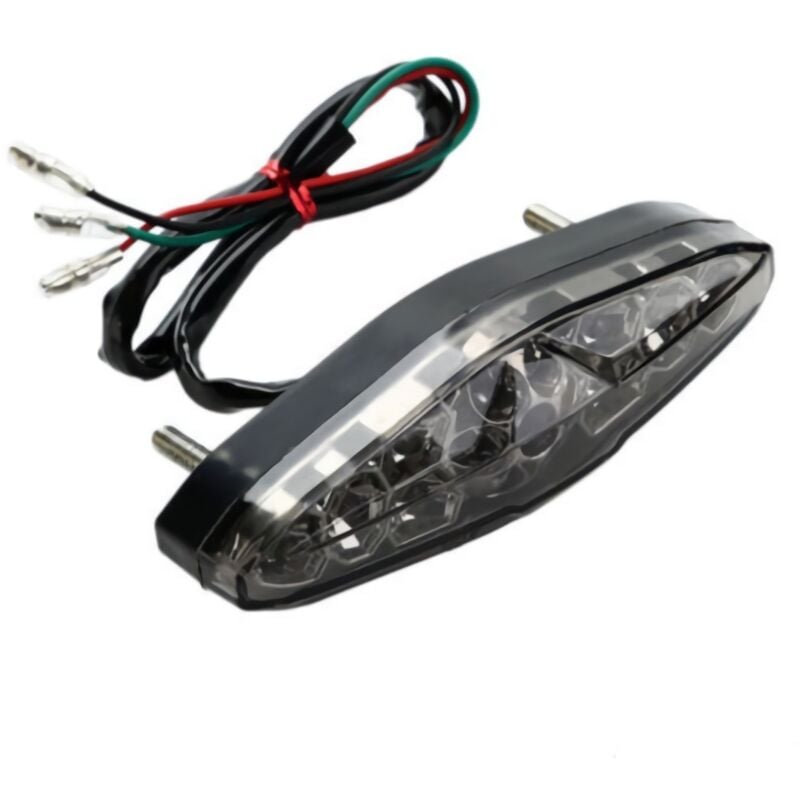 Tlily - Motorrad 15 led rotes Licht Bremslicht Elektroauto Roller Rücklicht Autoteile
