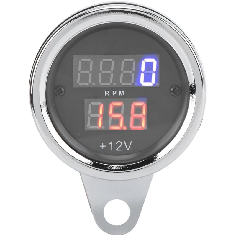 Motorrad-Drehzahlmesser, Motorrad-Detometer-Drehzahlmesser 3 in 1 Drehzahlmesser Geschwindigkeitsmesser Kilometerzähler Motorrad.