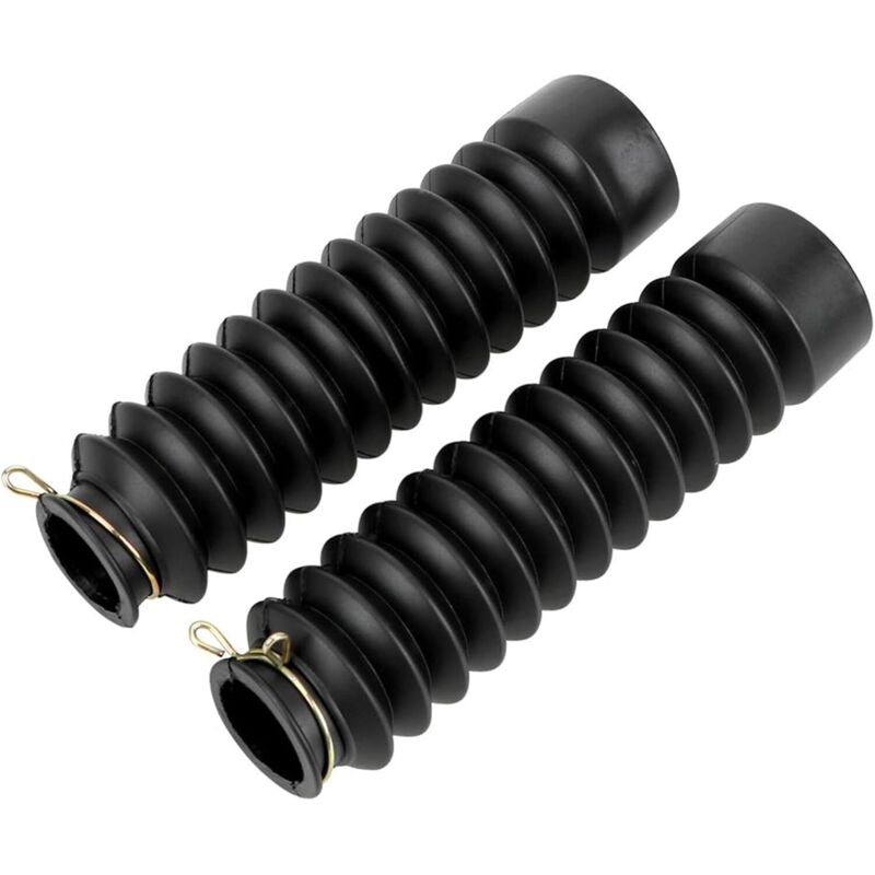 Motorrad-Gabelabdeckung, Motorrad-Gabelmanschette, Motorrad-Gabelschutz, Universal-Gabelabdeckung, Staubschutz, geeignet für Motorräder, Roller,