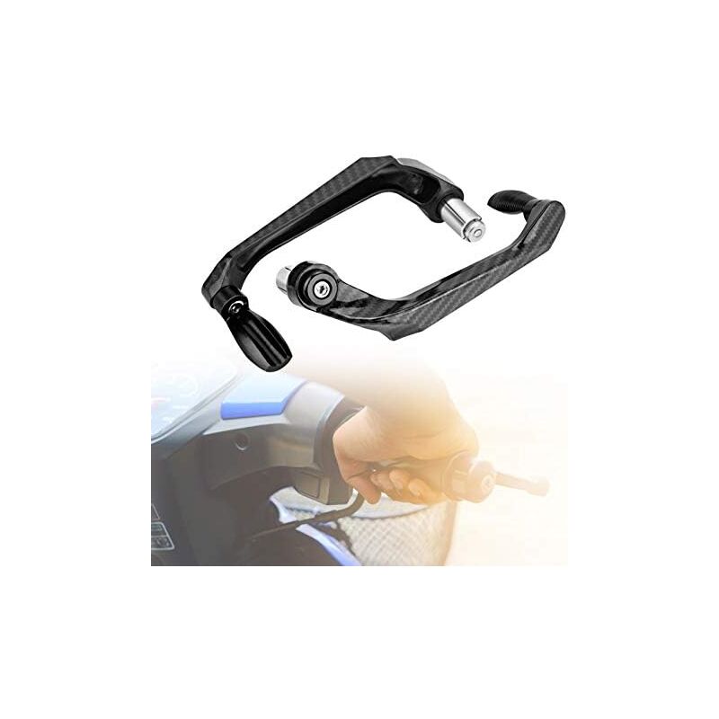 Motorrad-Lenkerschutz, Motorrad-Lenkerschutz-Handschutz, 7/8 Zoll 22 mm Bremskupplungshebel-Schutz-Handschutz, geeignet für Motorräder, Elektroautos