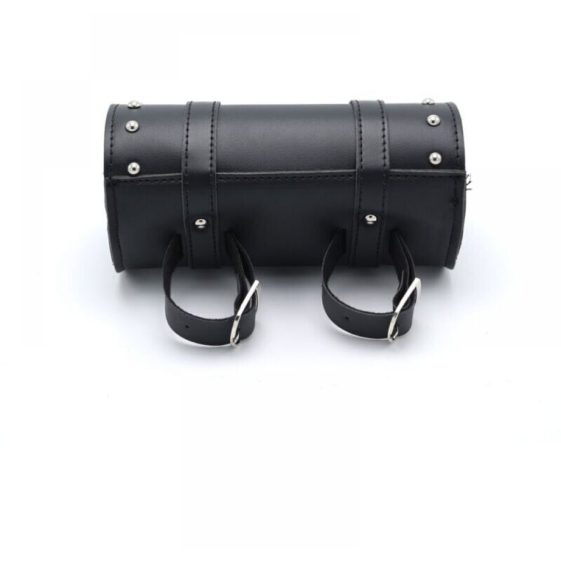 Odipie - Motorrad-Satteltaschen, Motorrad-Werkzeugtasche aus Leder, universelle Motorrad-Satteltaschen, schwarze Motorrad-Werkzeugtasche aus Leder,