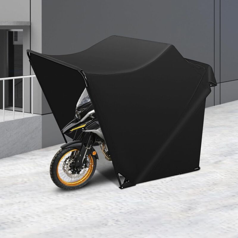 Motorrad Zelt Garage Oxford-Stoff Motorrad Zeltgarage Faltgarage wasserdichte Zeltgarage Motorradgarage mit Handtasche Garage Zelt Carport für