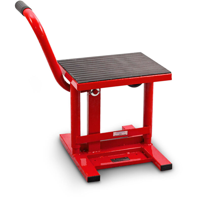 Bituxx - Motorradbock Motorrad Heber Hubständer Cross Enduro Trial Motocross bis 150Kg Rot