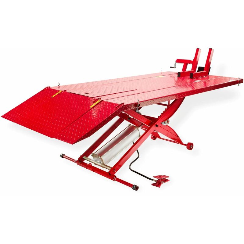 Dema - Motorradhebebühne Quadhebebühne Hebebühne pneumatisch Motorradheber 450 kg