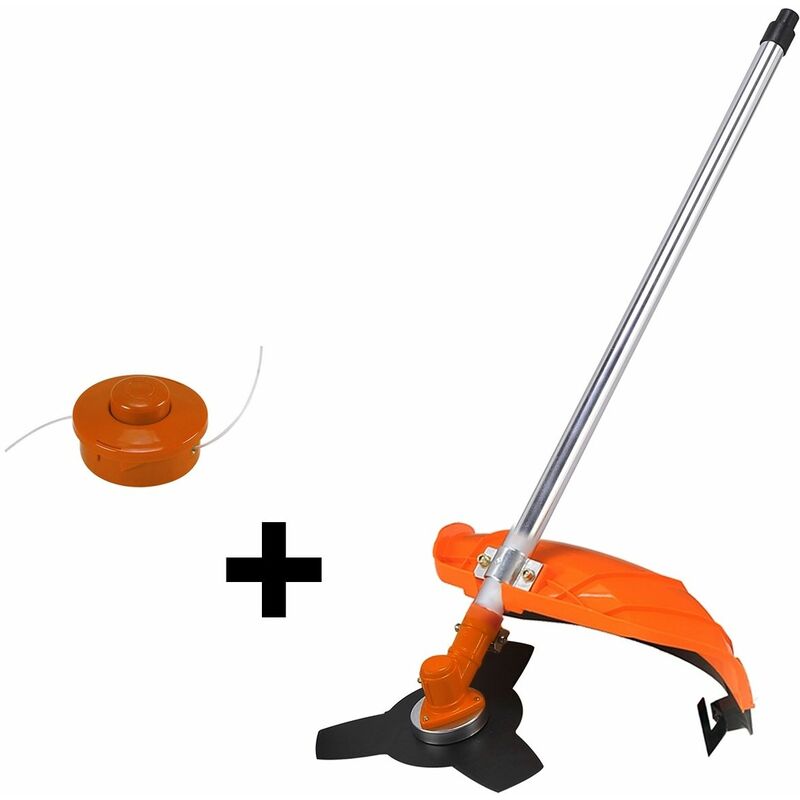 Gt Garden - Motorsense Aufsatz für Multitool 4 in 1, 9 Zahn, mit Schutzschild inkusiv Fadenschneider