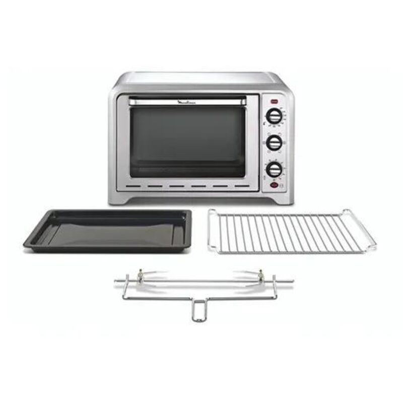 Moulinex Mini Backofen OX485E10 Silber 39 L 2000 W
