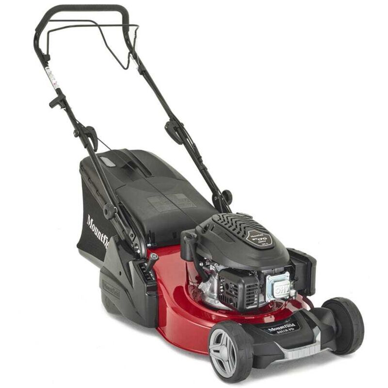 Mountfield Rasenmäher S461R PD, 46 cm – Selbstfahrend, Heckwalze – Für Mittelgroße Rasenflächen
