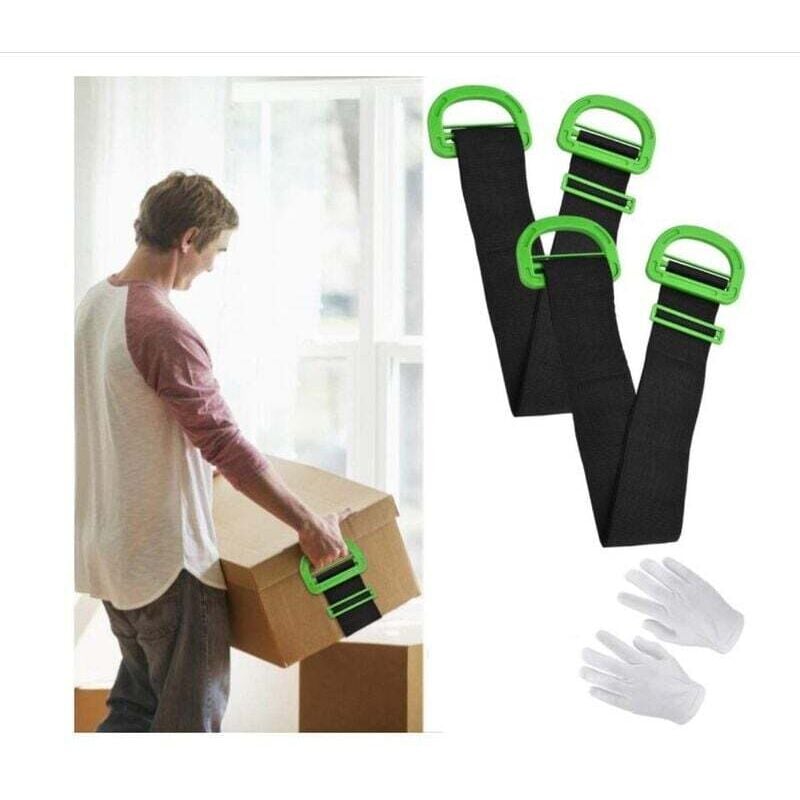 Moving Strap, Set of 2 Lifting Straps for Building Furniture Mattress, Moving Straps for 600 lbs, Carrying Straps for Moving.