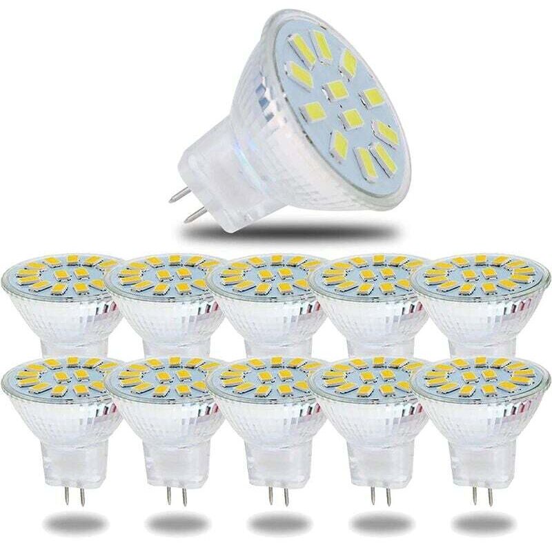 MR11 GU4 LED-Leuchtmittel 5 W Kaltweiß, 6000 K 600 Lumen LED-Leuchtmittel, Ersatz für 50 W Halogen-Leuchtmittel, LED-Leuchtmittel, nicht dimmbar,