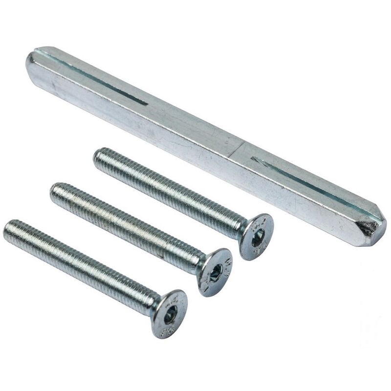 Ms Beschläge - Vierkantstift 8mm Befestigungsset Schutzbeschlag Drücker / Drücker 59-63mm