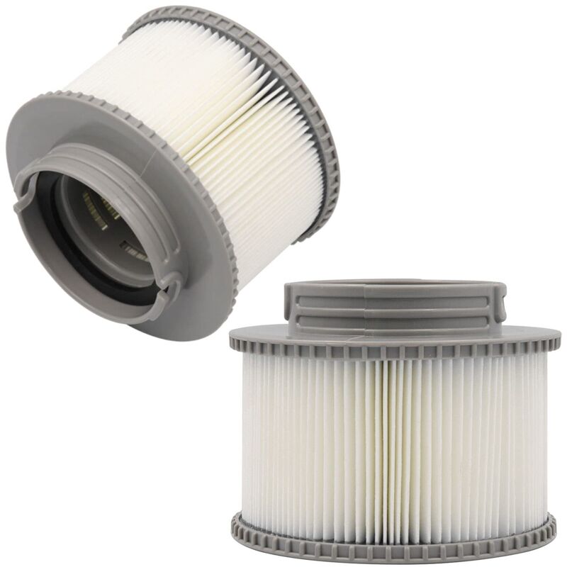 MSpa Spa-Filterkartuschen – Ersatz-Wasserfilter für aufblasbare Pools (2er-Pack)